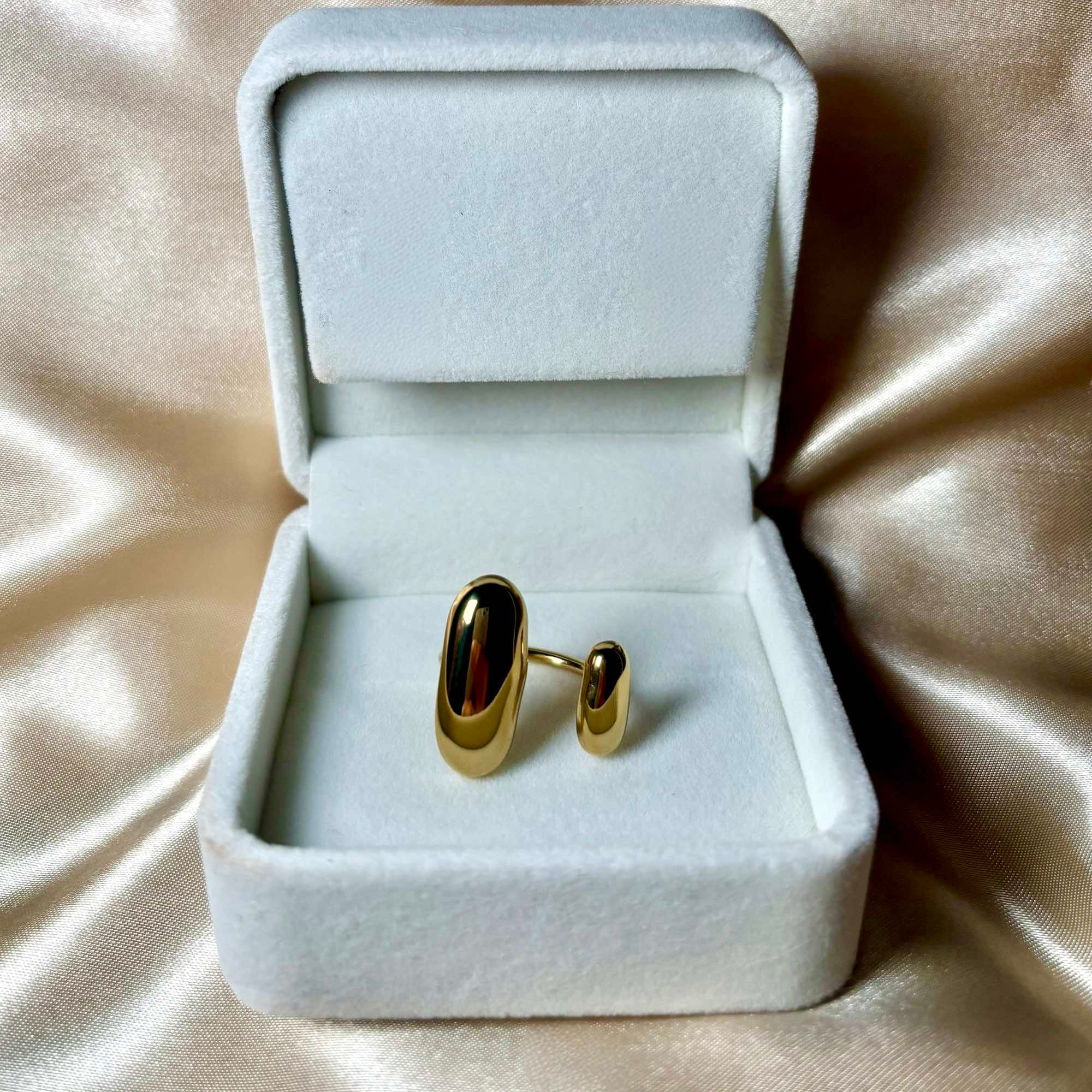 𝖲𝖠𝖡𝖤𝖭𝖣𝖠 Round Double Ring