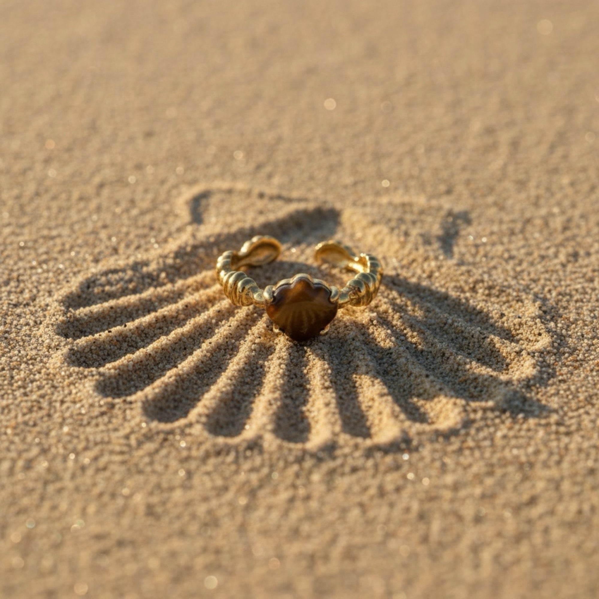 𝖲𝖠𝖡𝖤𝖭𝖣𝖠 Ocean Shell Ring