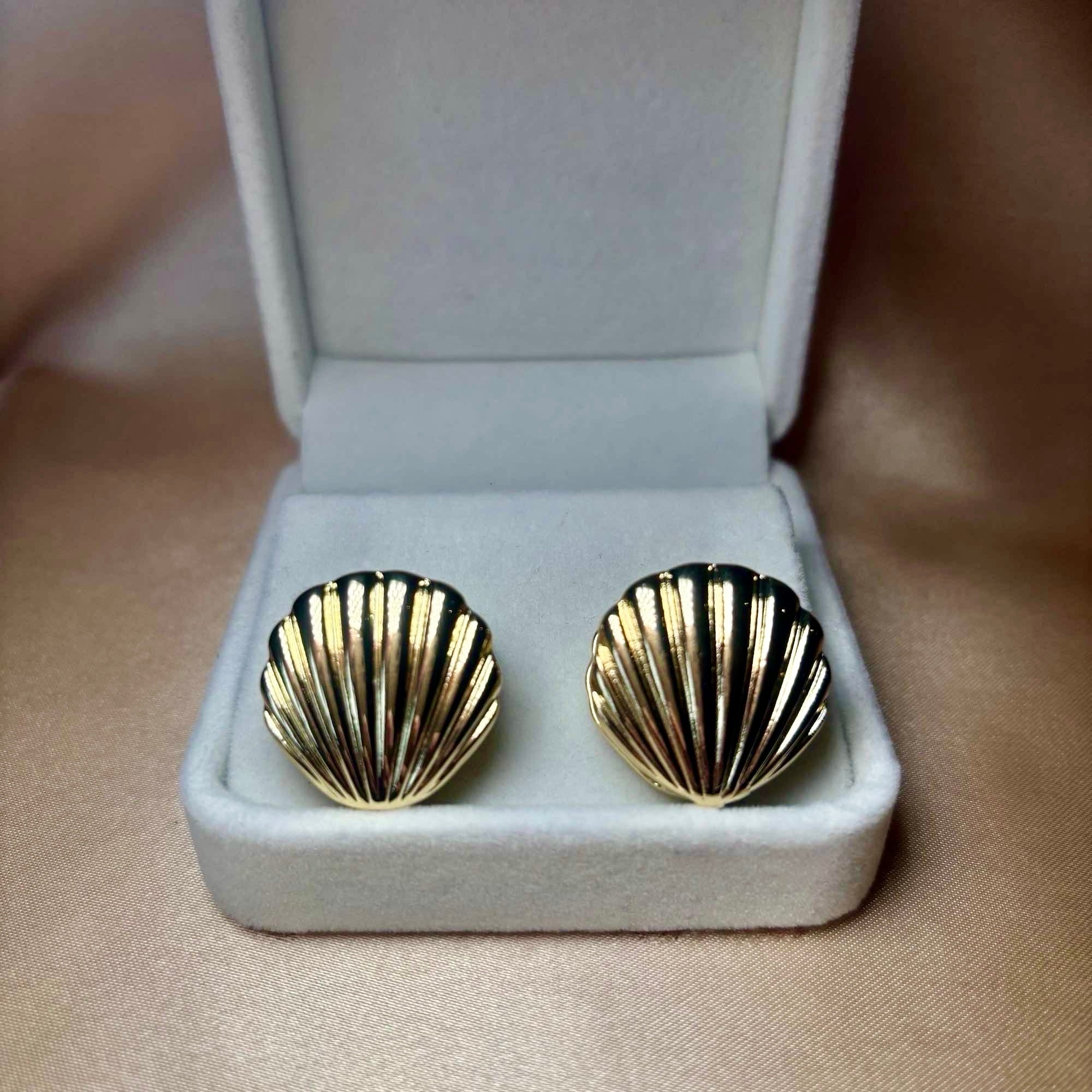 𝖲𝖠𝖡𝖤𝖭𝖣𝖠 Shell Earrings