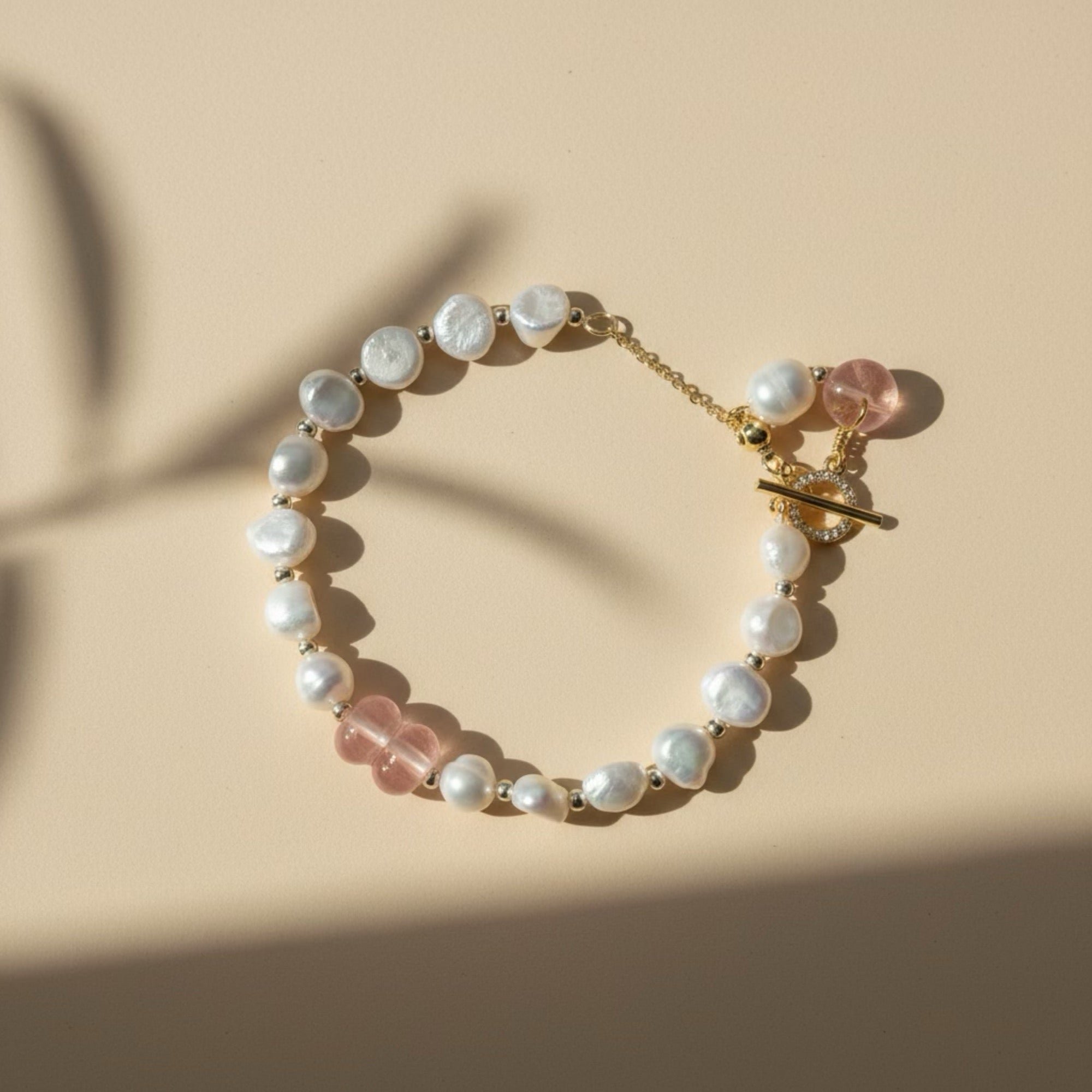 𝖲𝖠𝖡𝖤𝖭𝖣𝖠 Rosa Bracelet
