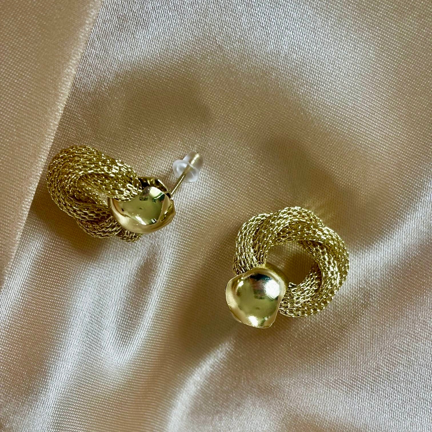 𝖲𝖠𝖡𝖤𝖭𝖣𝖠 Weave Earrings