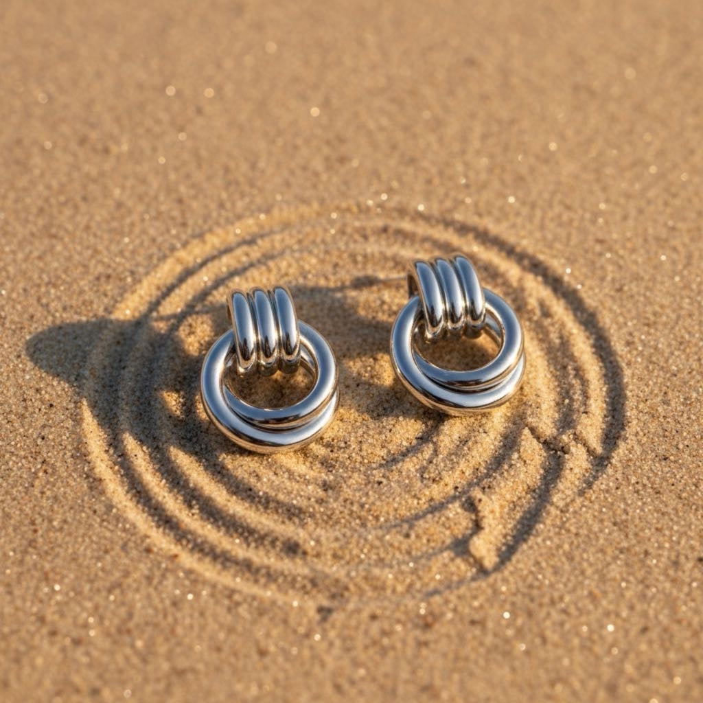 𝖲𝖠𝖡𝖤𝖭𝖣𝖠 Double Earrings