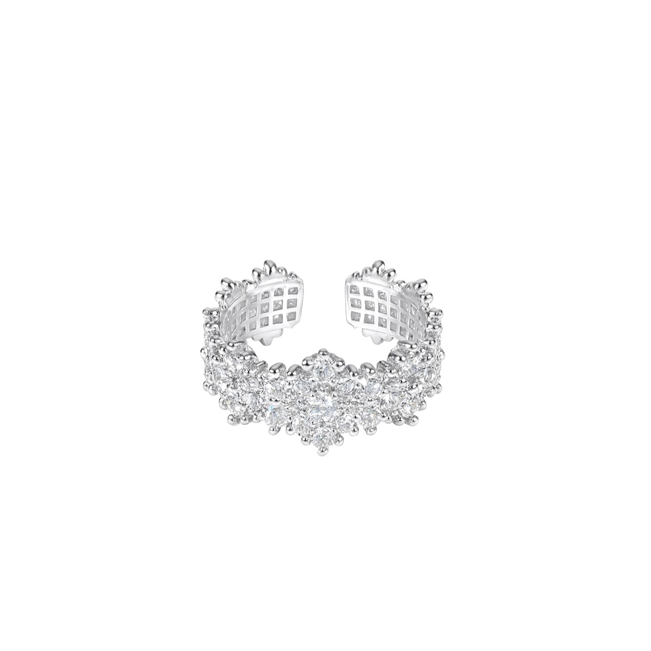 𝖲𝖠𝖡𝖤𝖭𝖣𝖠 Glitter Glam Ring