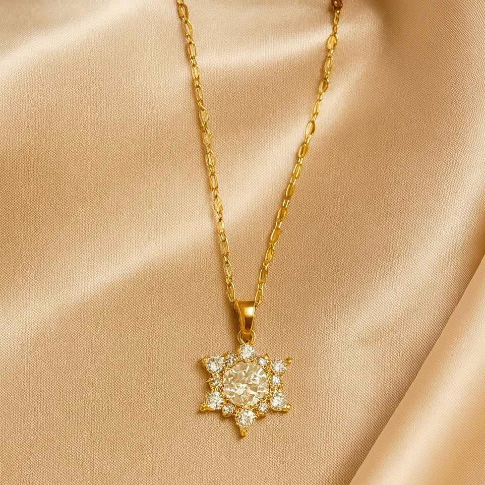 𝖲𝖠𝖡𝖤𝖭𝖣𝖠 Snow Necklace