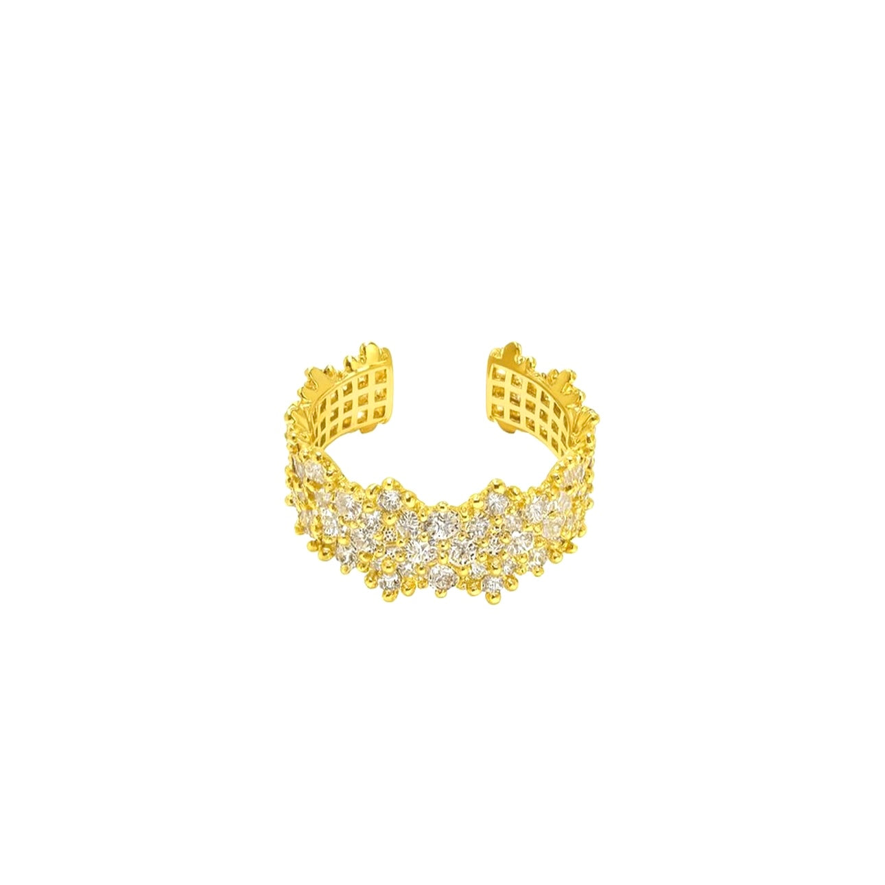𝖲𝖠𝖡𝖤𝖭𝖣𝖠 Glitter Glam Ring