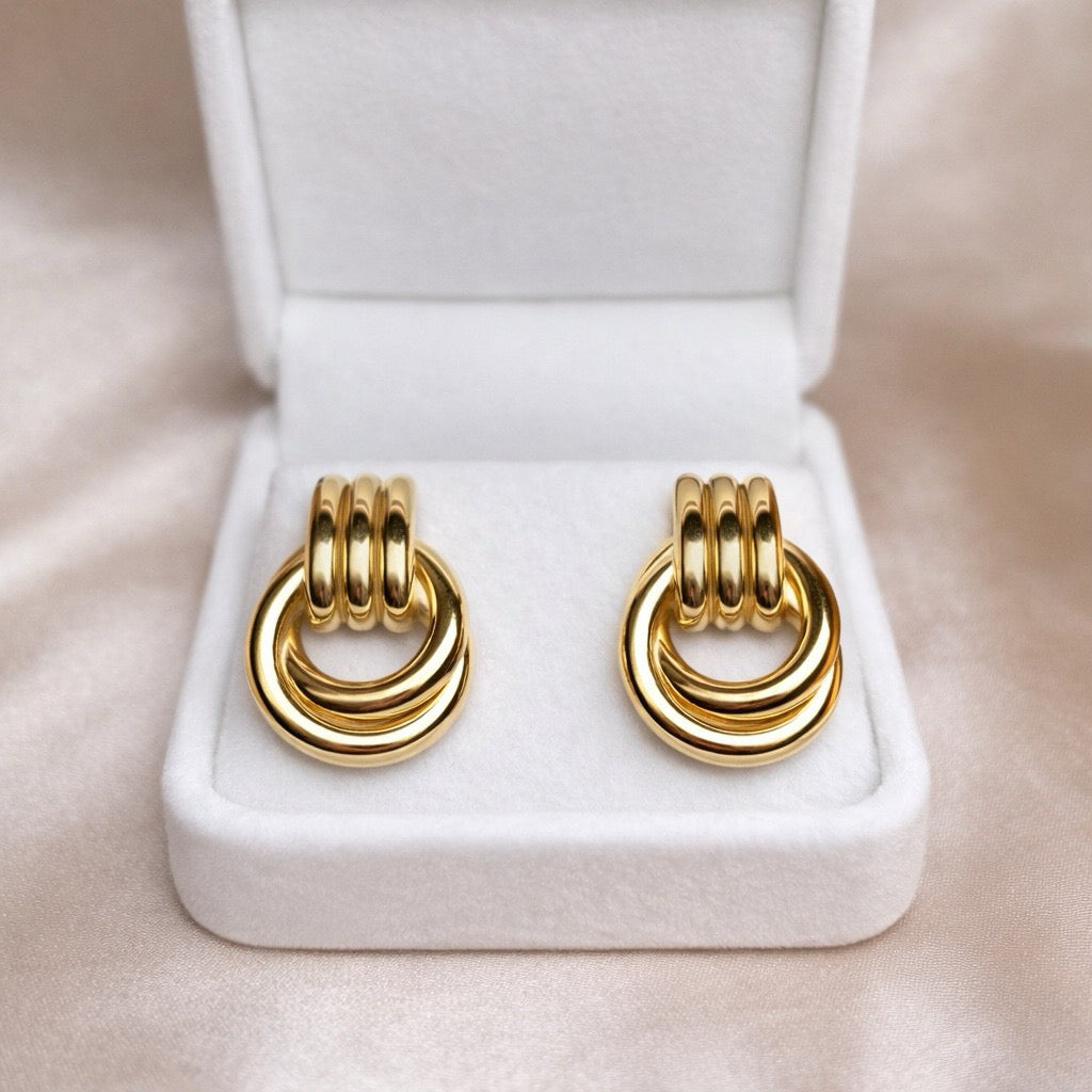 𝖲𝖠𝖡𝖤𝖭𝖣𝖠 Double Earrings