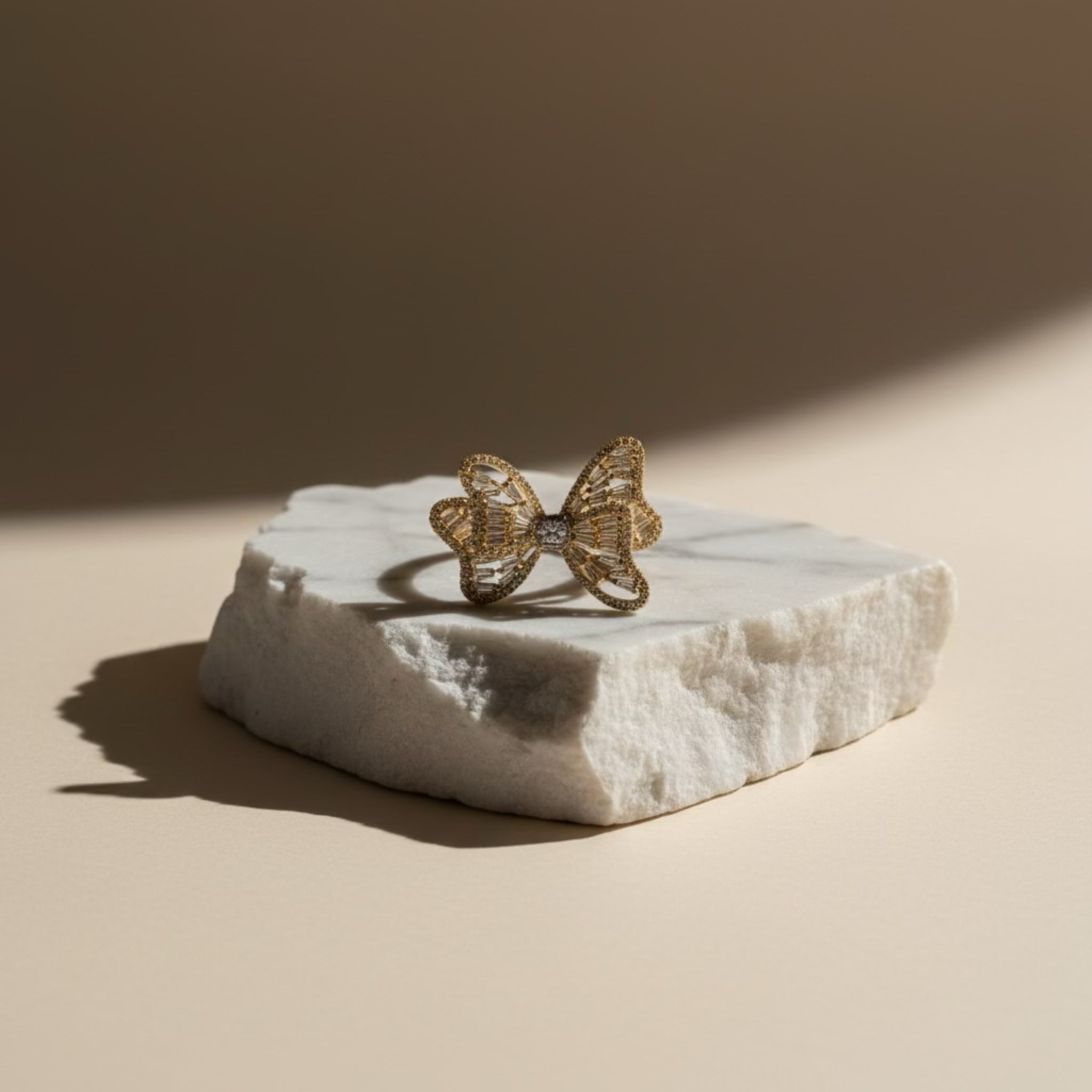 𝖲𝖠𝖡𝖤𝖭𝖣𝖠 Cute Ribbon Ring