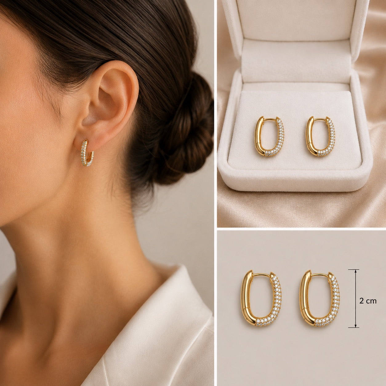 𝖲𝖠𝖡𝖤𝖭𝖣𝖠 Shiny Earrings