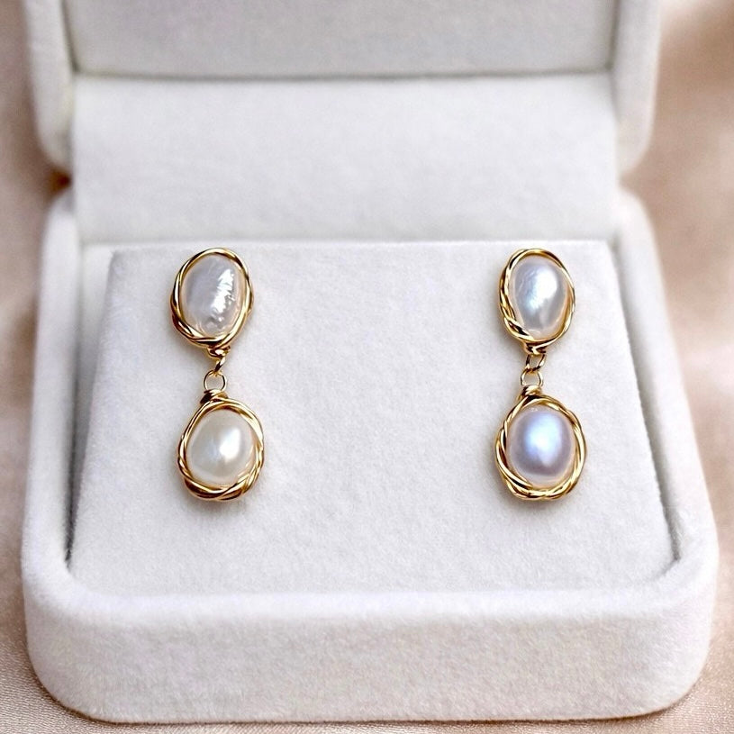 𝖲𝖠𝖡𝖤𝖭𝖣𝖠 Drop Earrings