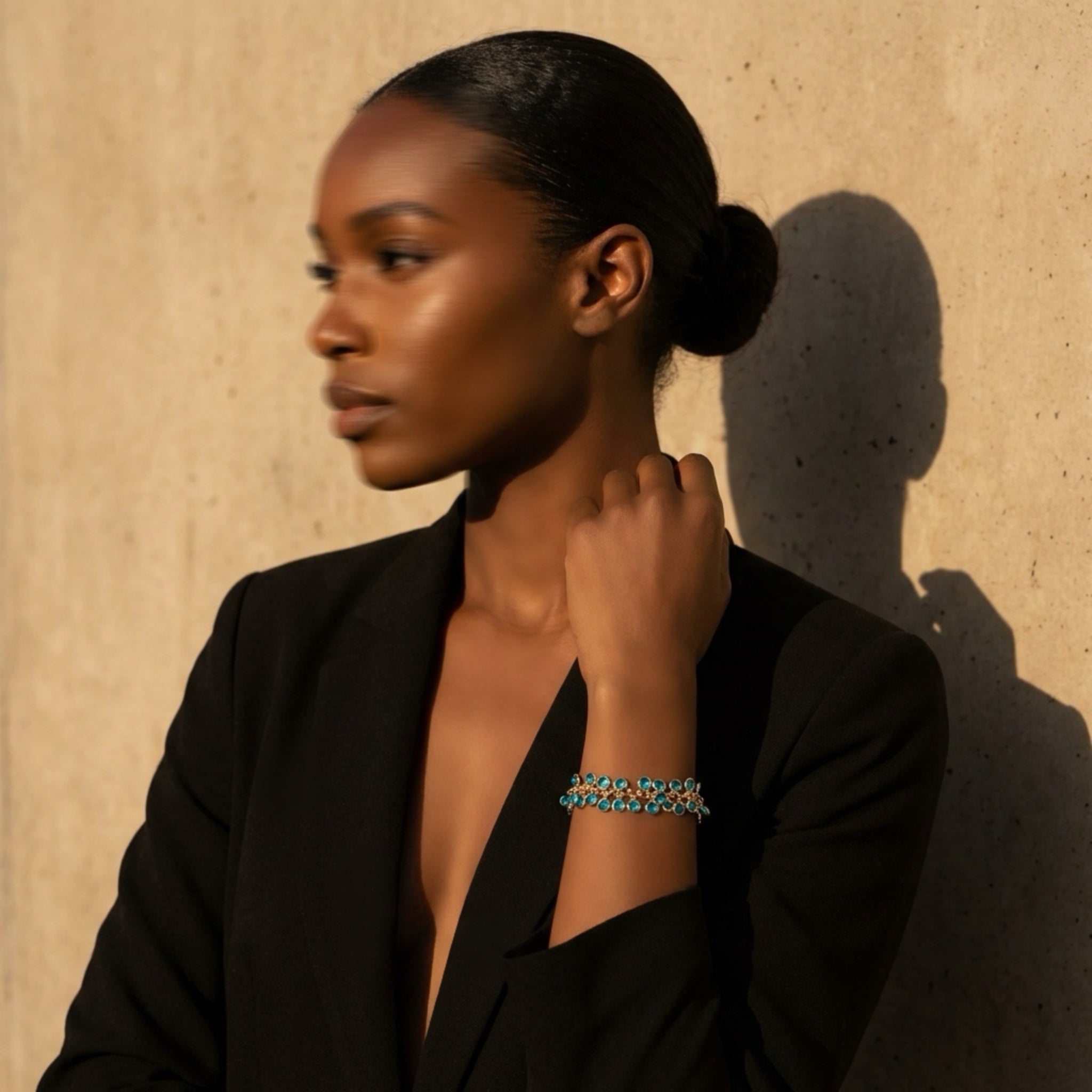 𝖲𝖠𝖡𝖤𝖭𝖣𝖠 Turquoise Bracelet