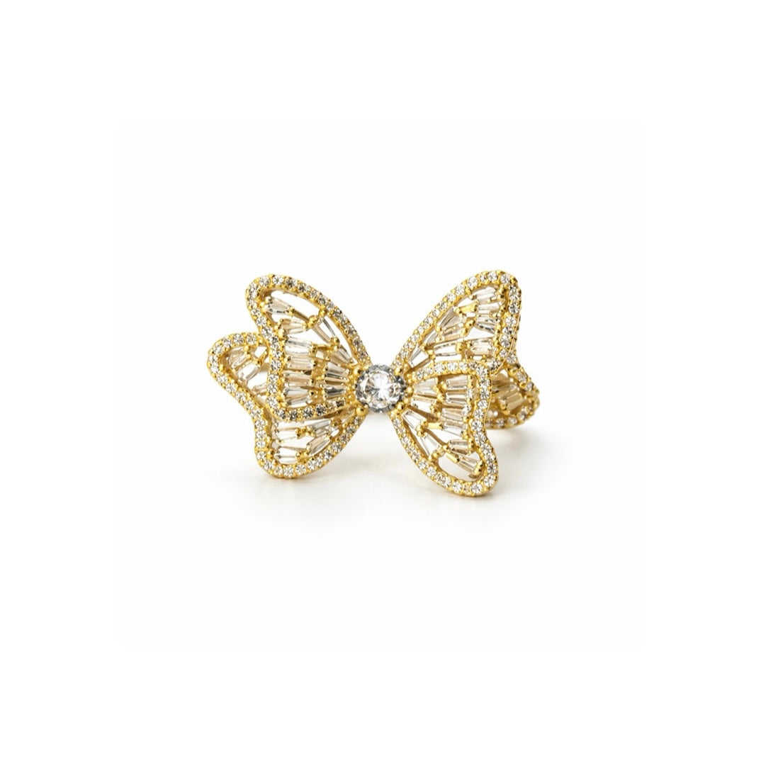 𝖲𝖠𝖡𝖤𝖭𝖣𝖠 Cute Ribbon Ring
