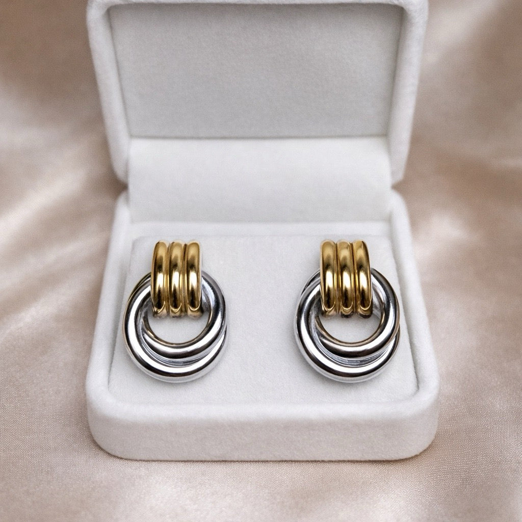 𝖲𝖠𝖡𝖤𝖭𝖣𝖠 Double Earrings