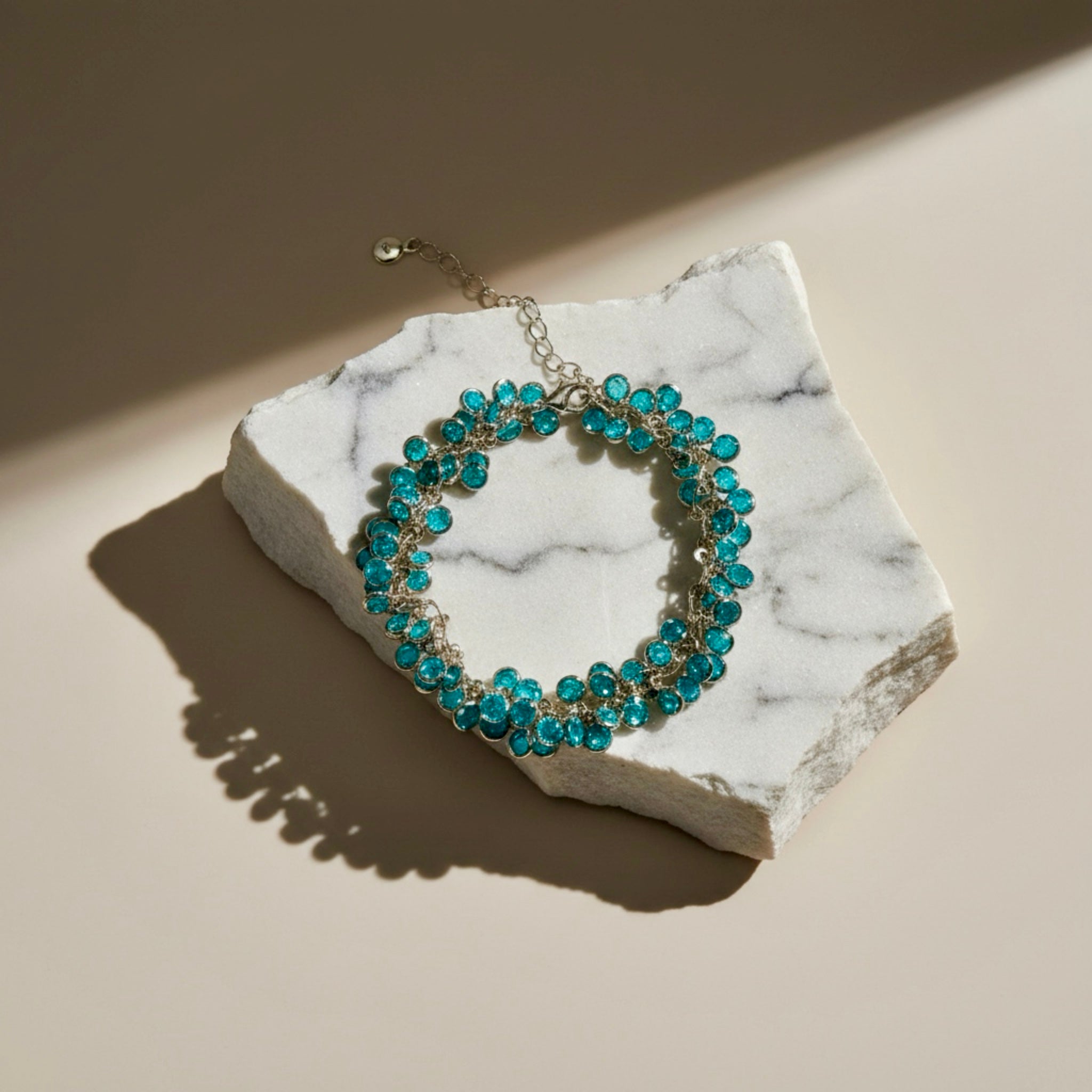 𝖲𝖠𝖡𝖤𝖭𝖣𝖠 Turquoise Bracelet