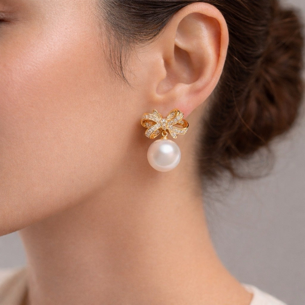 𝖲𝖠𝖡𝖤𝖭𝖣𝖠 Ribbon Earrings