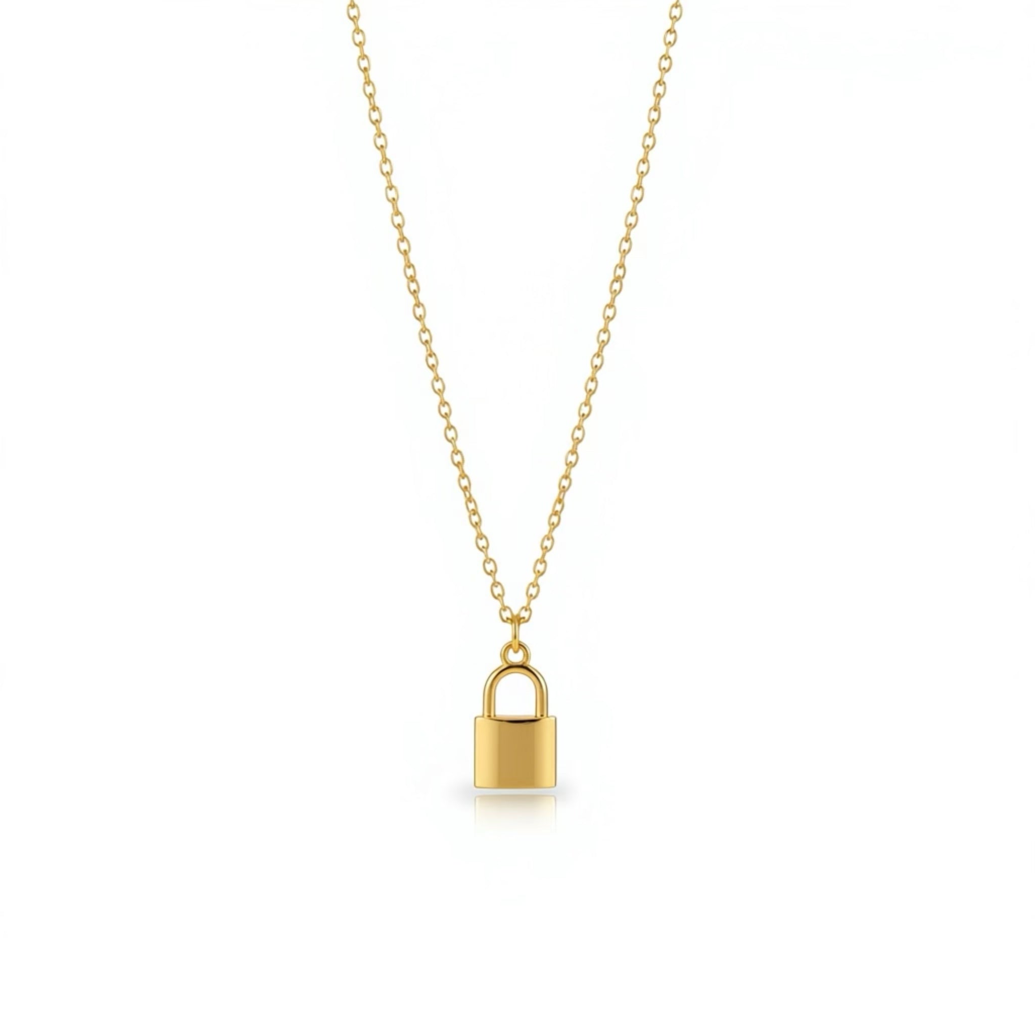 𝖲𝖠𝖡𝖤𝖭𝖣𝖠 Lock Necklace