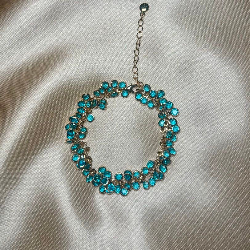 𝖲𝖠𝖡𝖤𝖭𝖣𝖠 Turquoise Bracelet