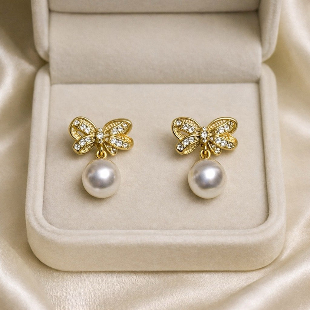 𝖲𝖠𝖡𝖤𝖭𝖣𝖠 Ribbon Earrings