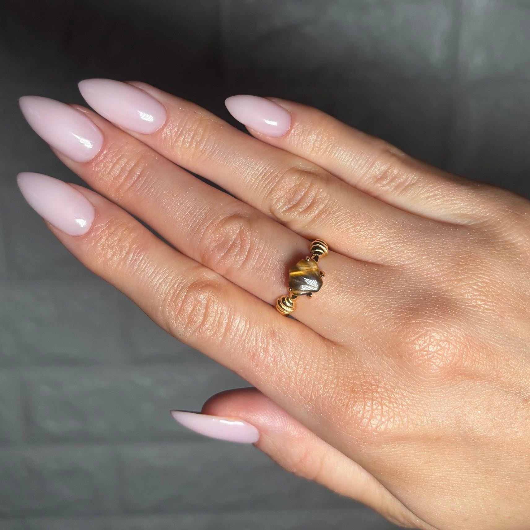𝖲𝖠𝖡𝖤𝖭𝖣𝖠 Ocean Shell Ring