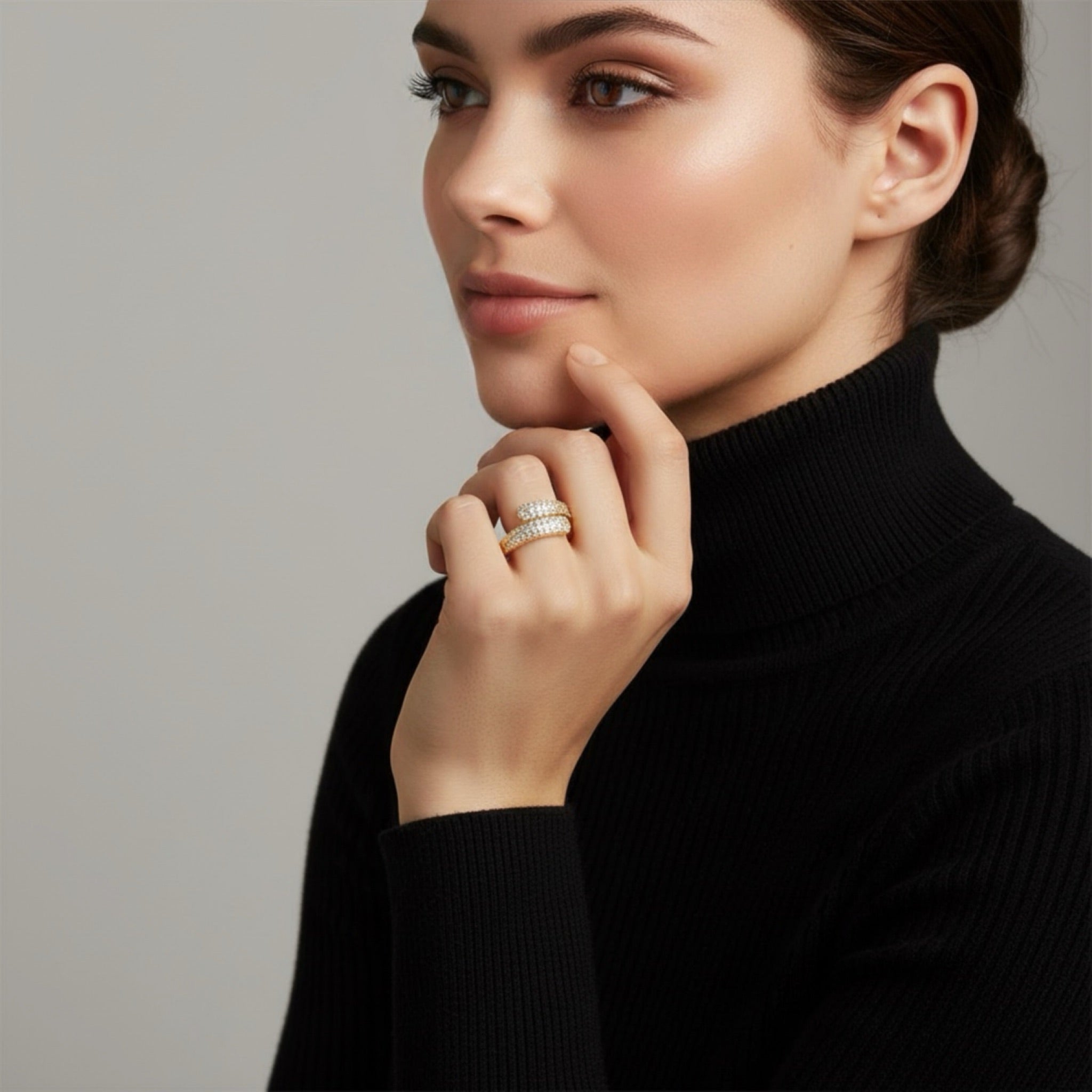 𝖲𝖠𝖡𝖤𝖭𝖣𝖠 Radiant Shine Ring