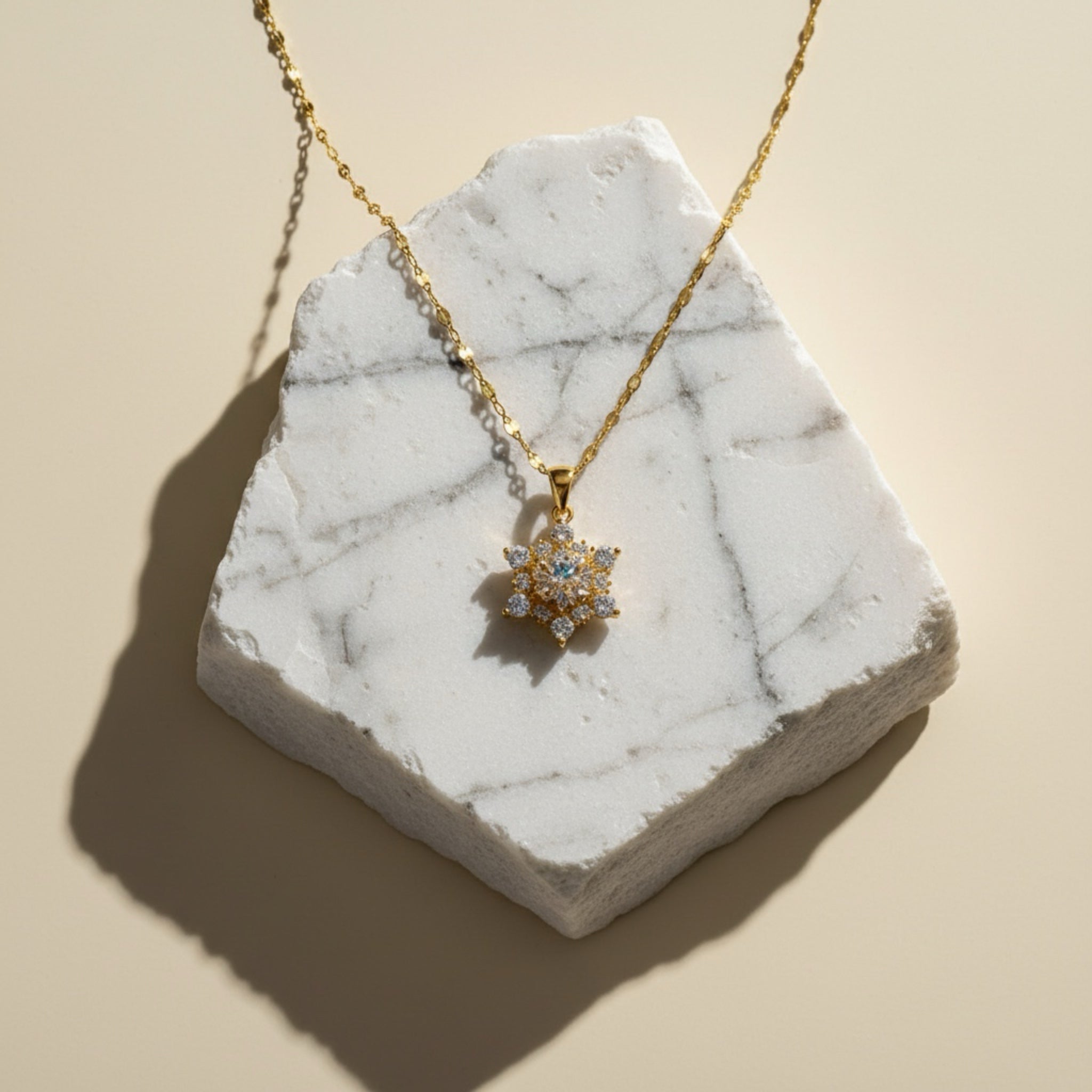 𝖲𝖠𝖡𝖤𝖭𝖣𝖠 Snow Necklace