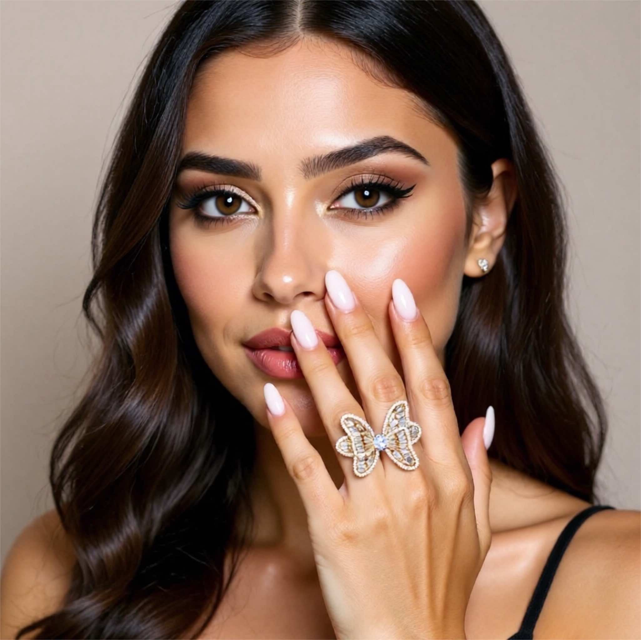 𝖲𝖠𝖡𝖤𝖭𝖣𝖠 Cute Ribbon Ring