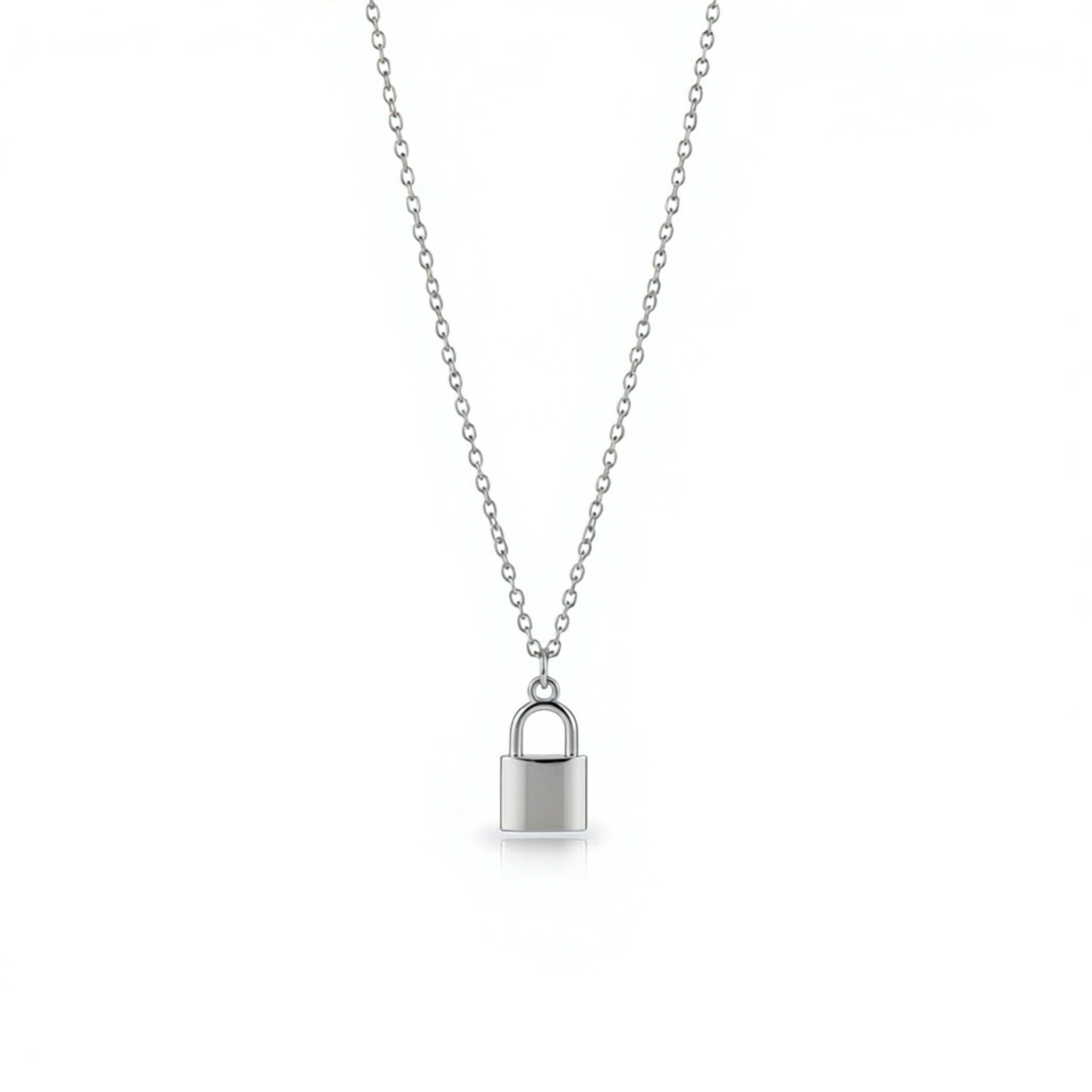 𝖲𝖠𝖡𝖤𝖭𝖣𝖠 Lock Necklace